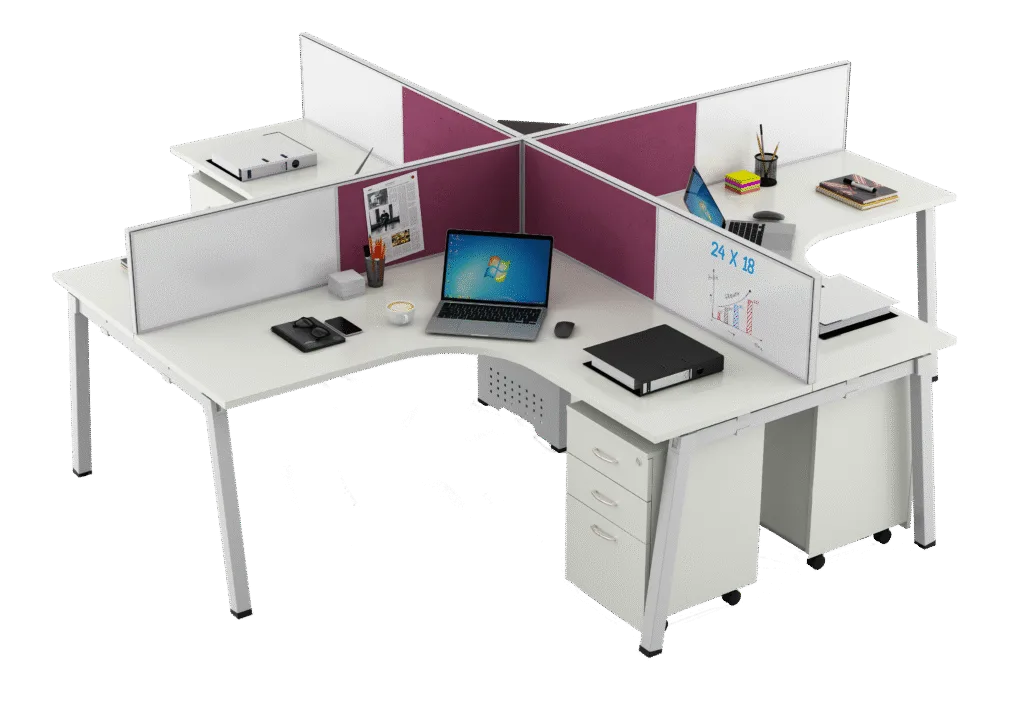 Curvilinear Top Workstation​