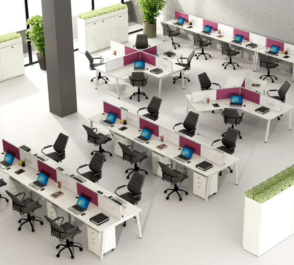 Desk based workstation