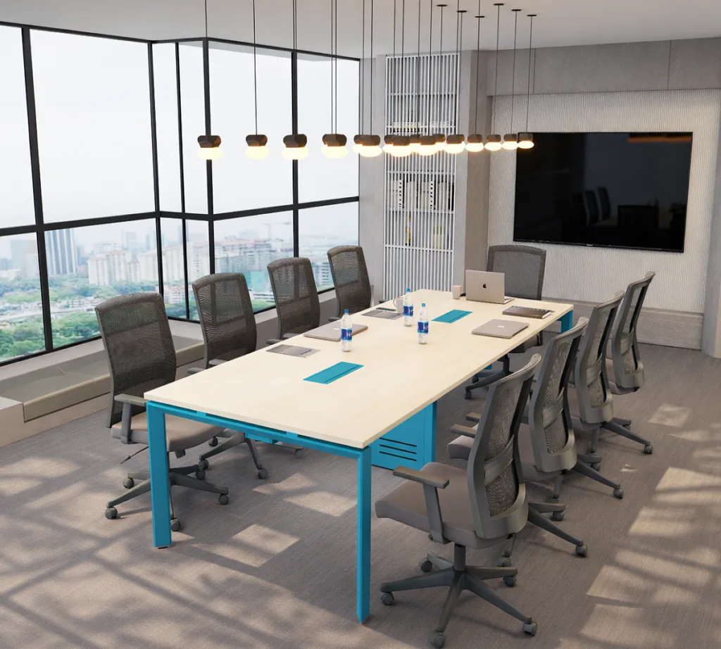 office cube offers impact conference and meeting tables