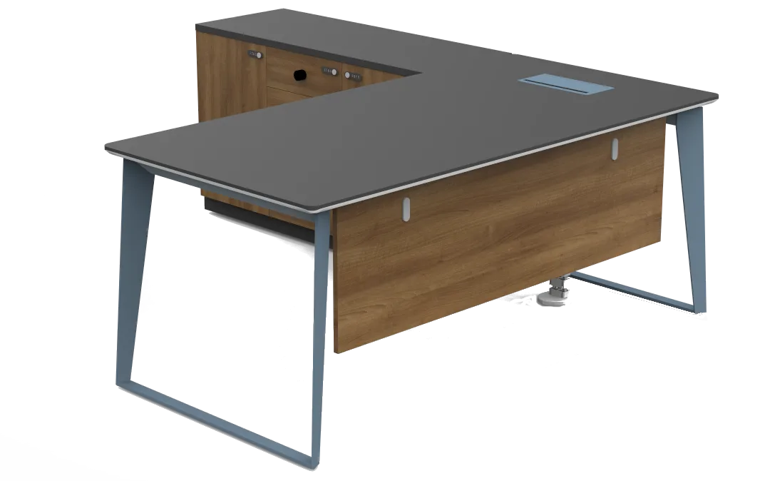 Modular Office Desk with Storage