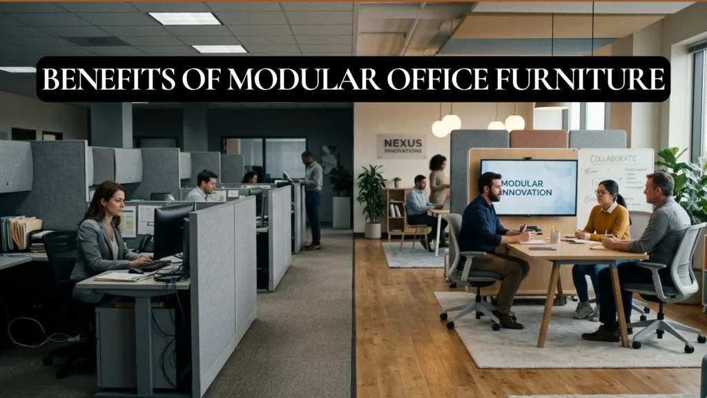 Benefits of Modular Office Furniture