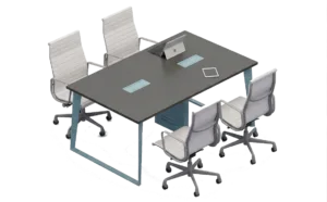 rock series rectangle meeting table