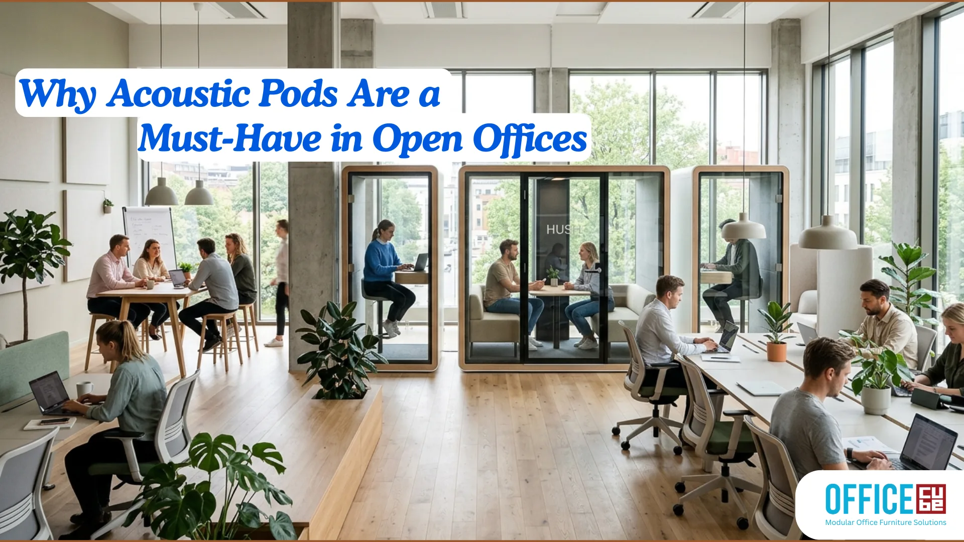 Why Acoustic Pods Are a Must-Have in Open Offices