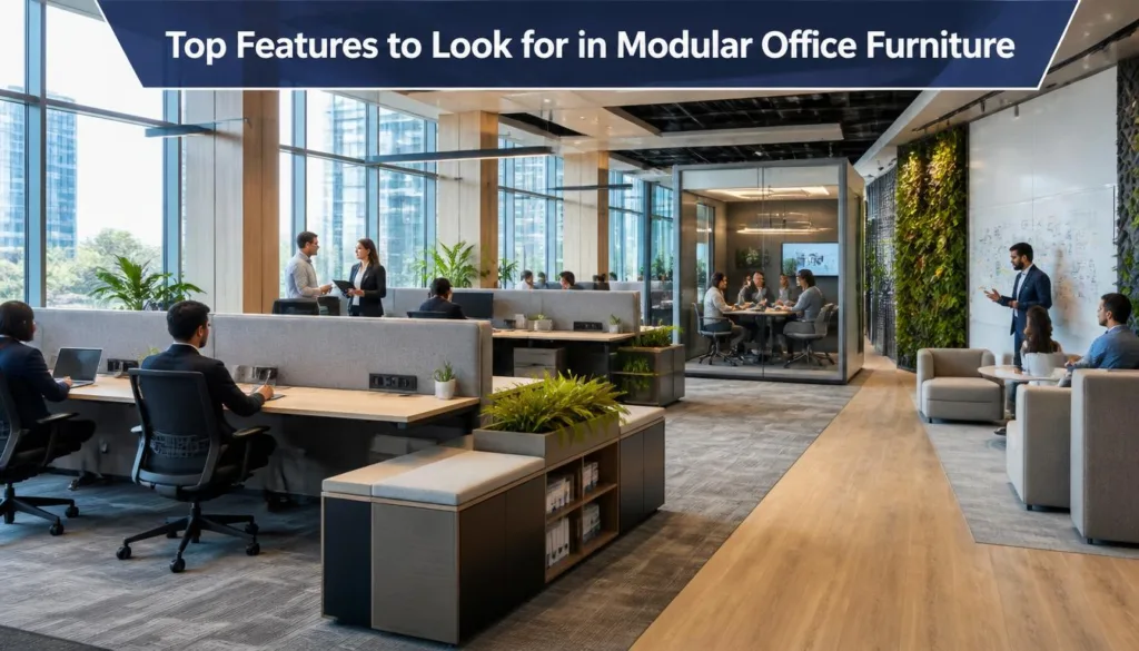 Top Features to Look for in Modular Office Furniture