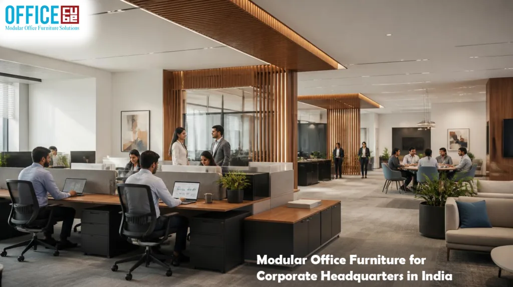 Modular Office Furniture for Corporate Headquarters in India