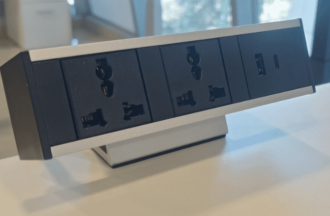 electric box edge mount