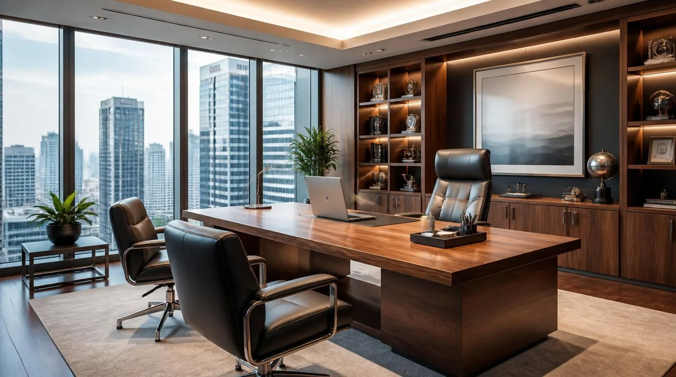 private office workstation