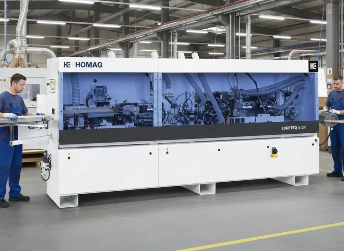 edge banding machine office cube